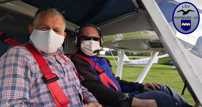 Ein Gastflug im Ultraleichtflugzeug